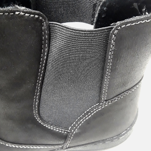 Khombu Women's Black Charlotte Cushioned Footbed Pull-On Boots SIZE 11 - Picture 8 of 16